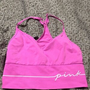 Active USA Vibrant Pink Sports Bra